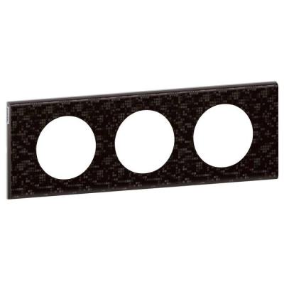  PLAQUE 3P CUIR PIXELS        ! 