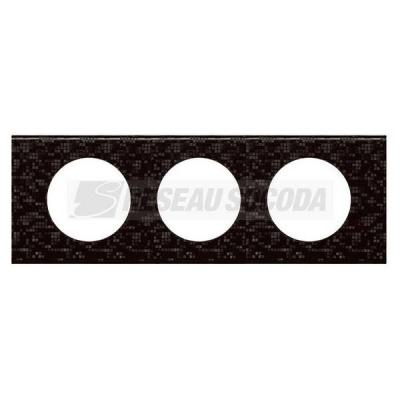  PLAQUE 3P CUIR PIXELS        ! 