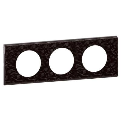  PLAQUE 3P CUIR PIXELS        ! 