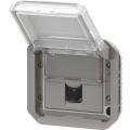  RJ45 CAT 6A STP GRIS COMPO 