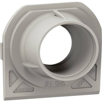  EMBOUT 1 ENTREE PG16 GRIS 