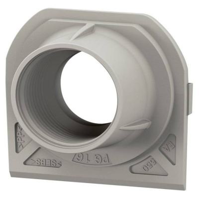  EMBOUT 1 ENTREE PG16 GRIS 