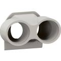  EMBOUT 2 ENTREES PG16 GRIS 