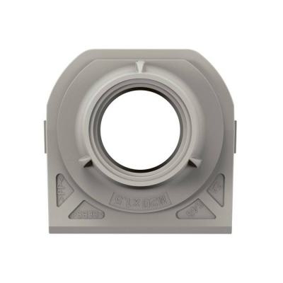  EMBOUT 1 ENTREE ISO 20 GRIS 