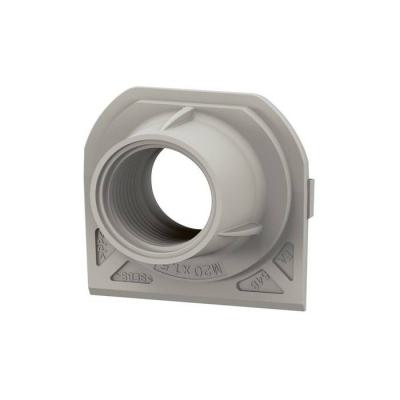  EMBOUT 1 ENTREE ISO 20 GRIS 