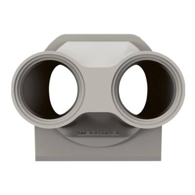  EMBOUT 2 ENTREES ISO 20 GRIS 