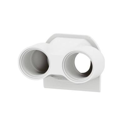  EMBOUT 2 ENTREES ISO 20 BLANC 
