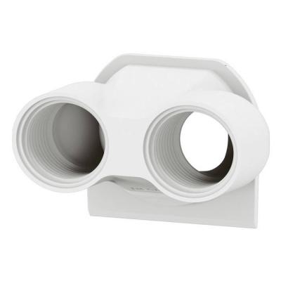  EMBOUT 2 ENTREES ISO 20 BLANC 