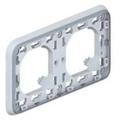  PLAQUE + SUPPORT 2PH GRIS    ! 