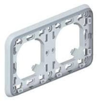  PLAQUE + SUPPORT 2PH GRIS    ! 