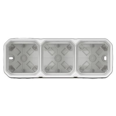  BOITIER 3P H/V BLANC 