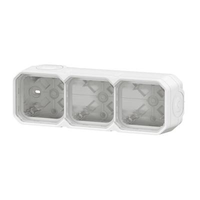  BOITIER 3P H/V BLANC 