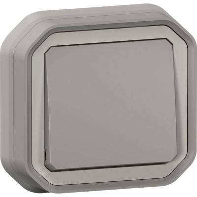  POUSSOIR NO GRIS ENCASTRE 