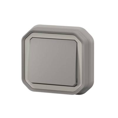  POUSSOIR NO GRIS ENCASTRE 