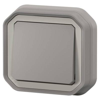  POUSSOIR NO GRIS ENCASTRE 