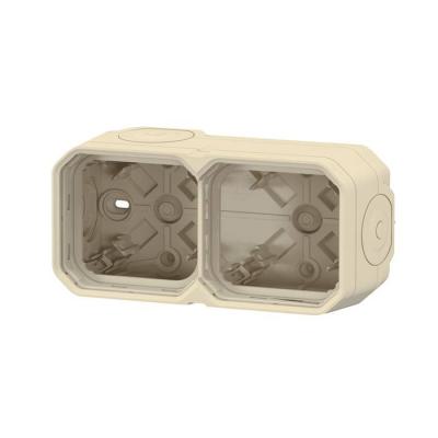  BOITIER 2P H/V BEIGE 