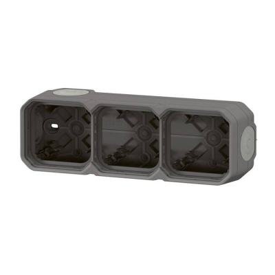  BOITIER 3P H/V GRIS 