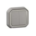  CDE DOUBLE 10A GRIS ENC 