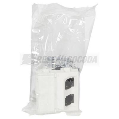  RJ45X2 C6 FTP MOSAIC 2M 45D 