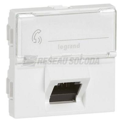  RJ45 C6 STP 2M 45D MOSAIC 