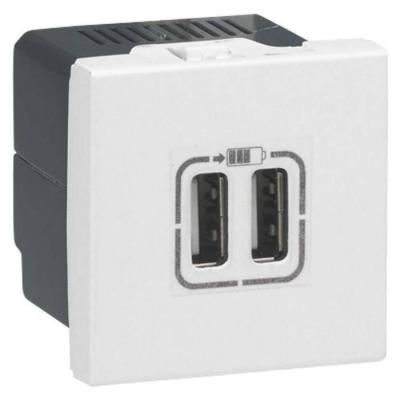  CHARG 2M 2USB A+A 3A 15W BL  ! 