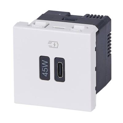  CHARG 2MOD USB C 45W PD BLANC 