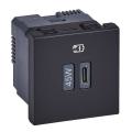  CHARG 2MOD USB C 45W PD NOIR 