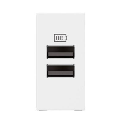  CHARG 1M 2USB A+A 15W BL     ! 