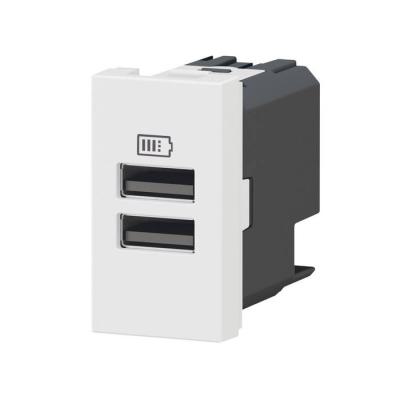  CHARG 1M 2USB A+A 15W BL     ! 