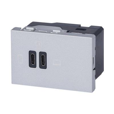  CHARG 3MOD USB C+C 63W ALU 