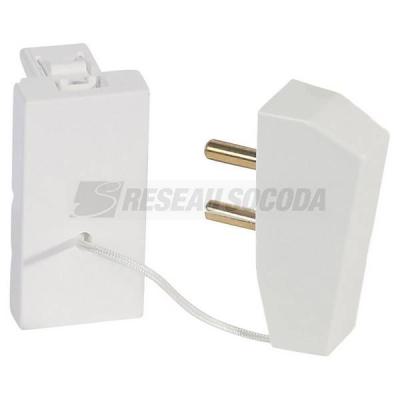  FICHE SHUNT 12MM POUR ALARME 