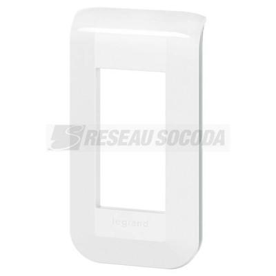  PLAQUE 1M 1/2 POSTE BLANC 