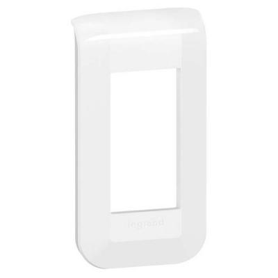  PLAQUE 1M 1/2 POSTE BLANC 