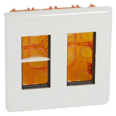 POSTE ENCASTRE 2X4 MODULES BLC 