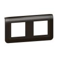  PLAQUE 2X2M NOIR MAT 