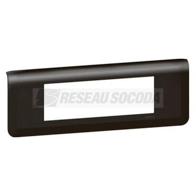  PLAQUE 6M NOIR MAT 