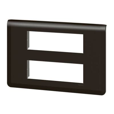  PLAQUE 2X6M NOIR MAT 
