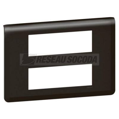  PLAQUE 2X6M NOIR MAT 