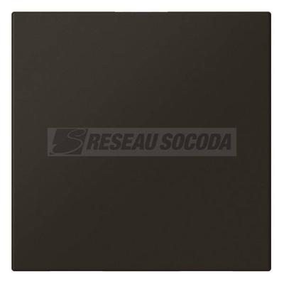  OBTURATEUR PLAQUE 2M NOIR MAT 