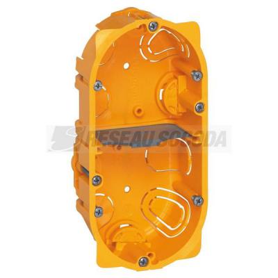  BATIBOX CL.SECH 2POSTES P.40MM 