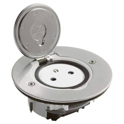  2P+T FB SOL RONDE INOX BROSSE 