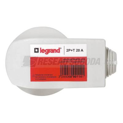  FICHE M COUDEE 2P+T 20A 380V 