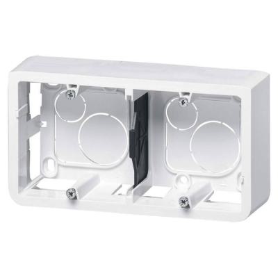  CADRE DOUBLE MOSAIC BLANC 