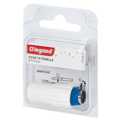  FICHE TV FEMELLE D.9,5MM 