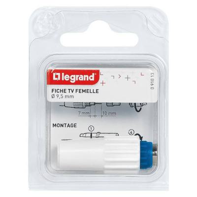  FICHE TV FEMELLE D.9,5MM 