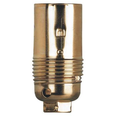  DOUILLE LAITON E14 SANS BAGUE 