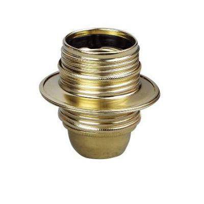  DOUILLE ACIER LAITON.E27 BAGUE 