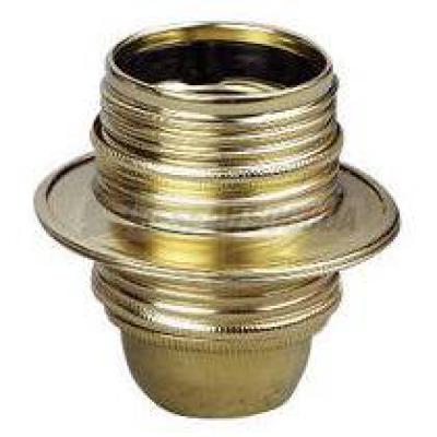  DOUILLE ACIER LAITON.E27 BAGUE 