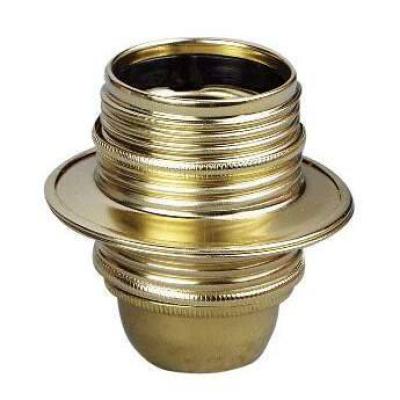  DOUILLE ACIER LAITON.E27 BAGUE 