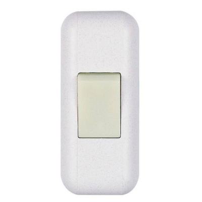  INTER BIP 2A 250V BLANC LUM. ! 